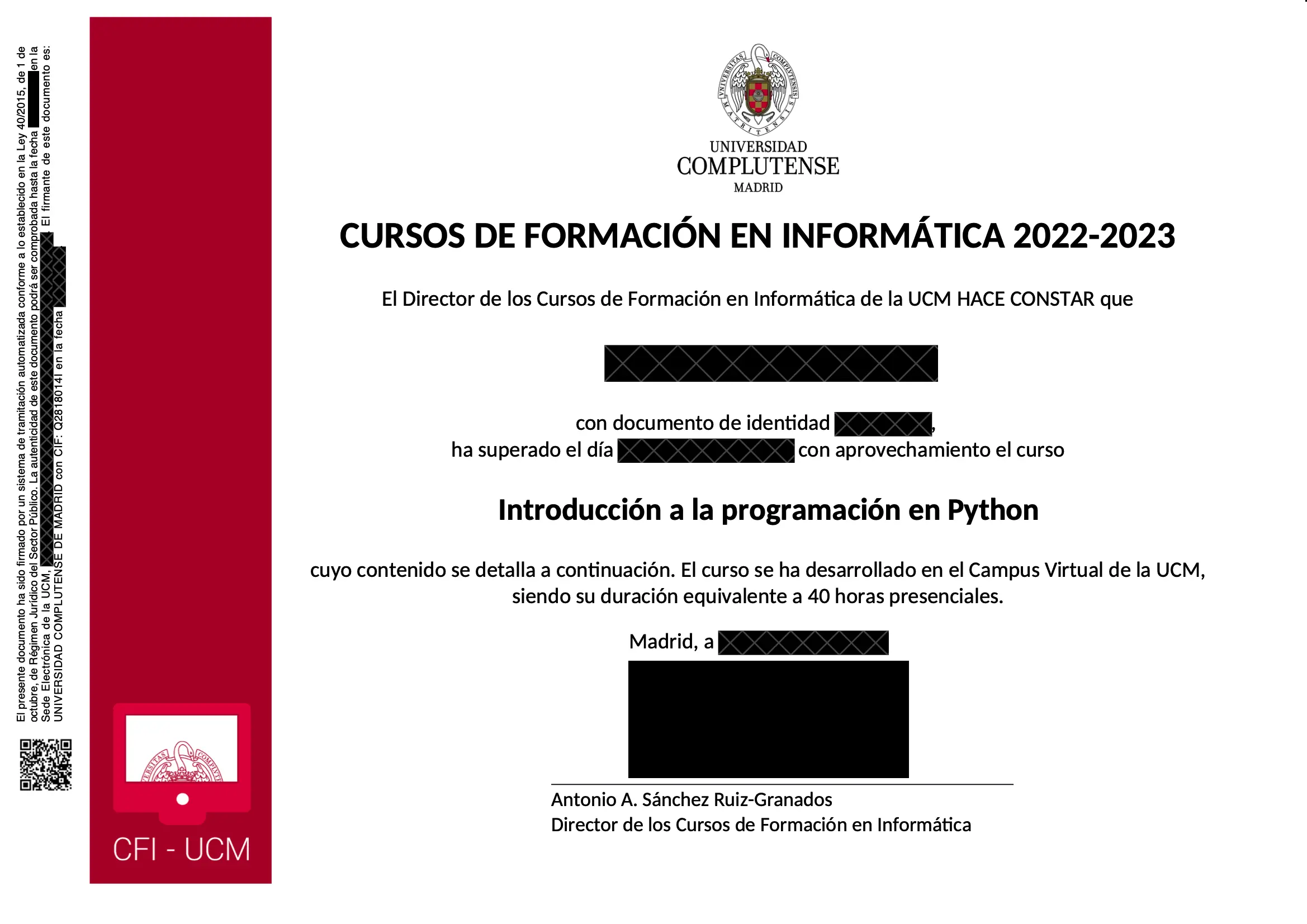 cursos online complutense - Cuánto hay que pagar en la Complutense