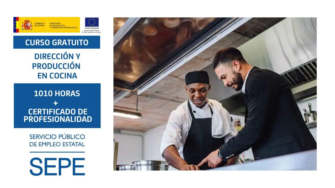 cursos de cocina gratis - Cuánto tarda un curso de cocina