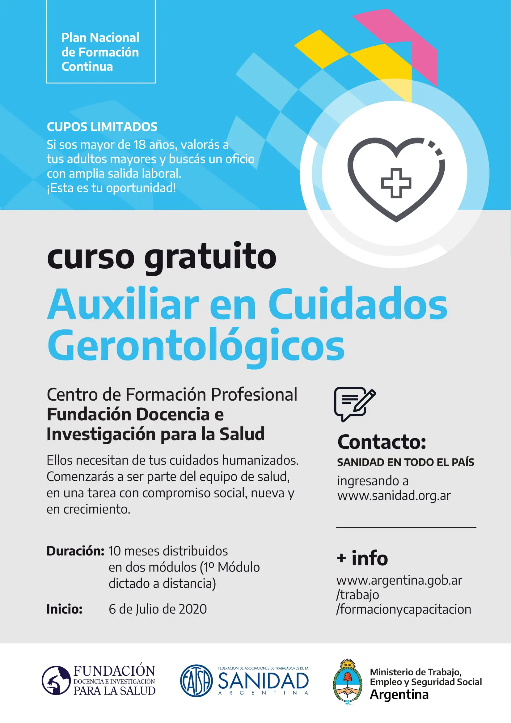 cursos de gerontologia a distancia en argentina - Cuánto tiempo dura la carrera de Gerontología