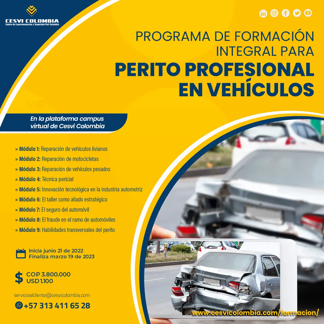Curso de Perito: Formación, Duración y Salario - Cuánto tiempo dura la carrera de perito cesvi curso perito - Cuánto tiempo dura la carrera de perito