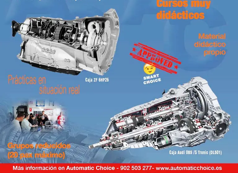 curso de reparacion de cajas automaticas - Cuánto tiempo dura una caja automática reparada