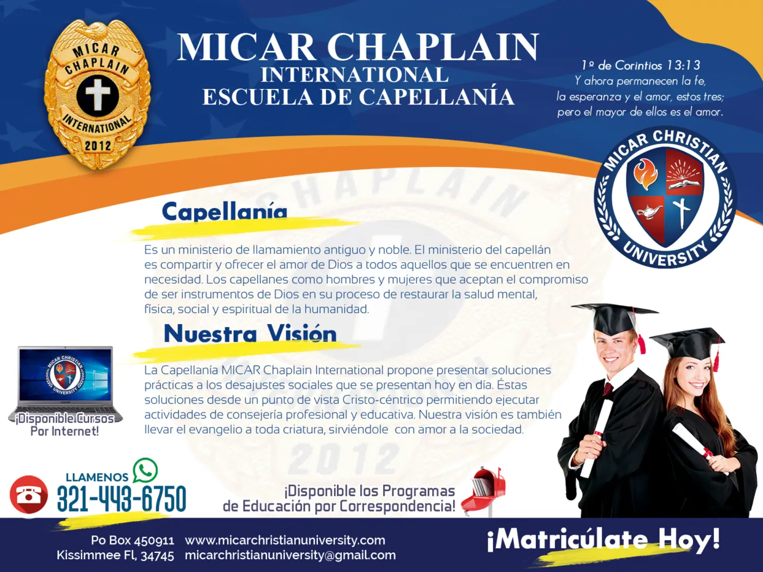 curso de capellania online gratis - Cuánto tiempo se estudia para ser capellán