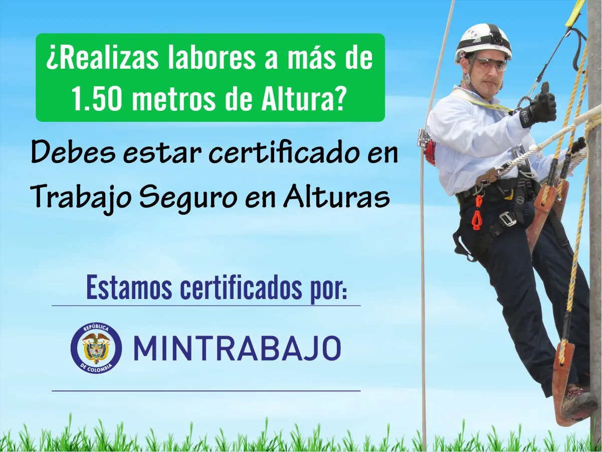 ministerio de trabajo curso de alturas - Cuánto tiene de vigencia el curso de trabajo en alturas