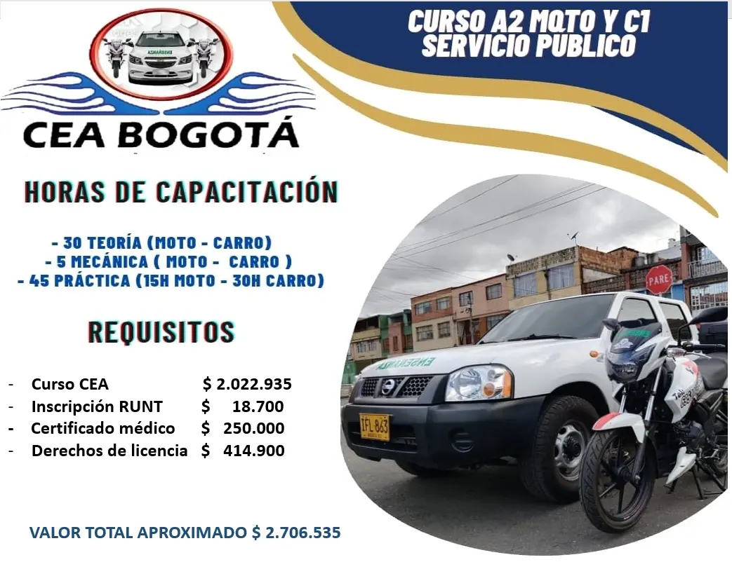curso de conduccion bogota - Cuánto vale el pase de conducción en Bogotá
