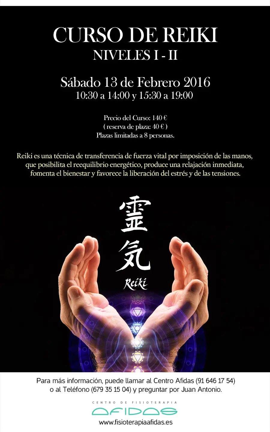 curso de reiki - Cuánto vale hacer un curso de Reiki