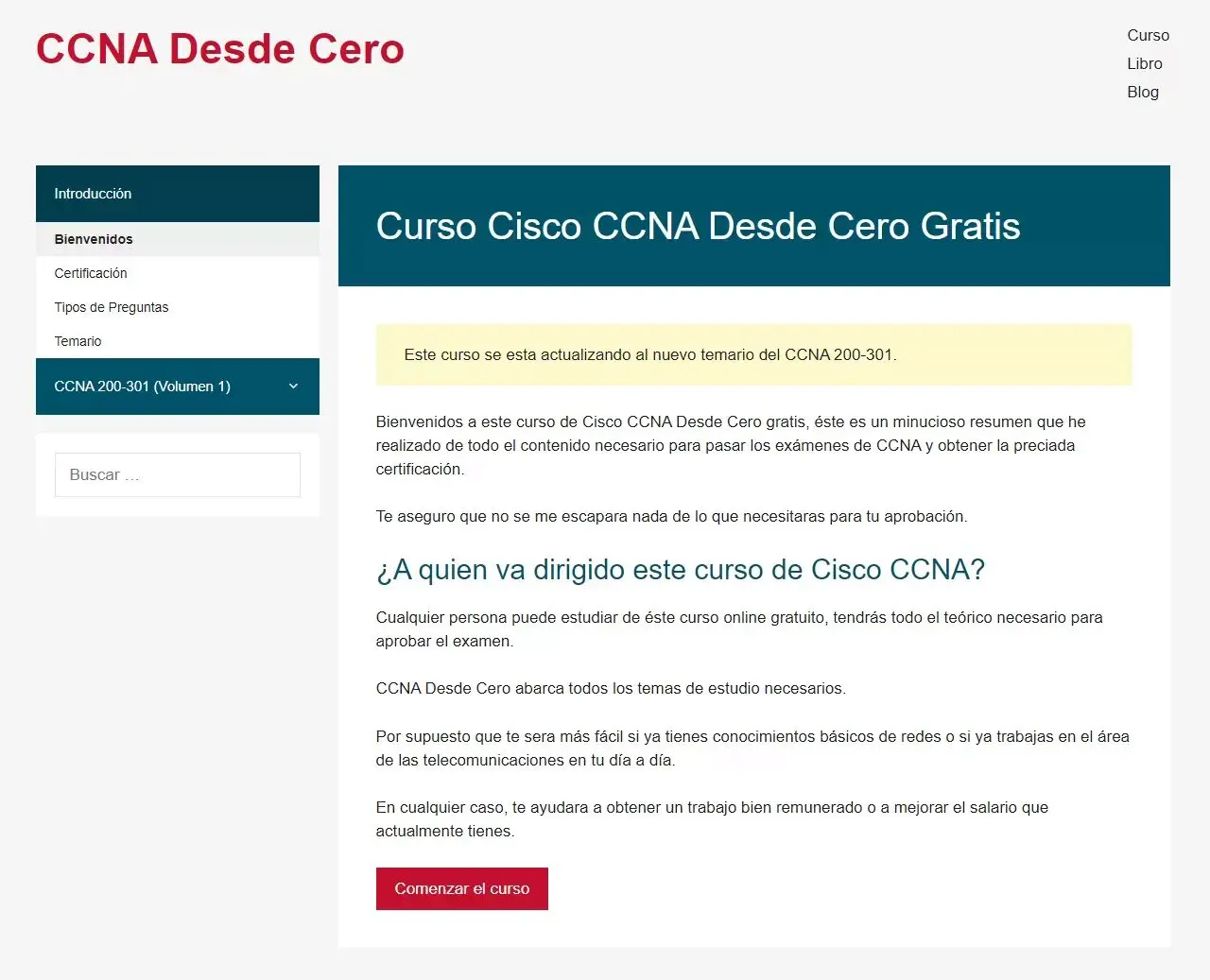 cursos de ccna online gratis - Cuánto vale la certificación CCNA