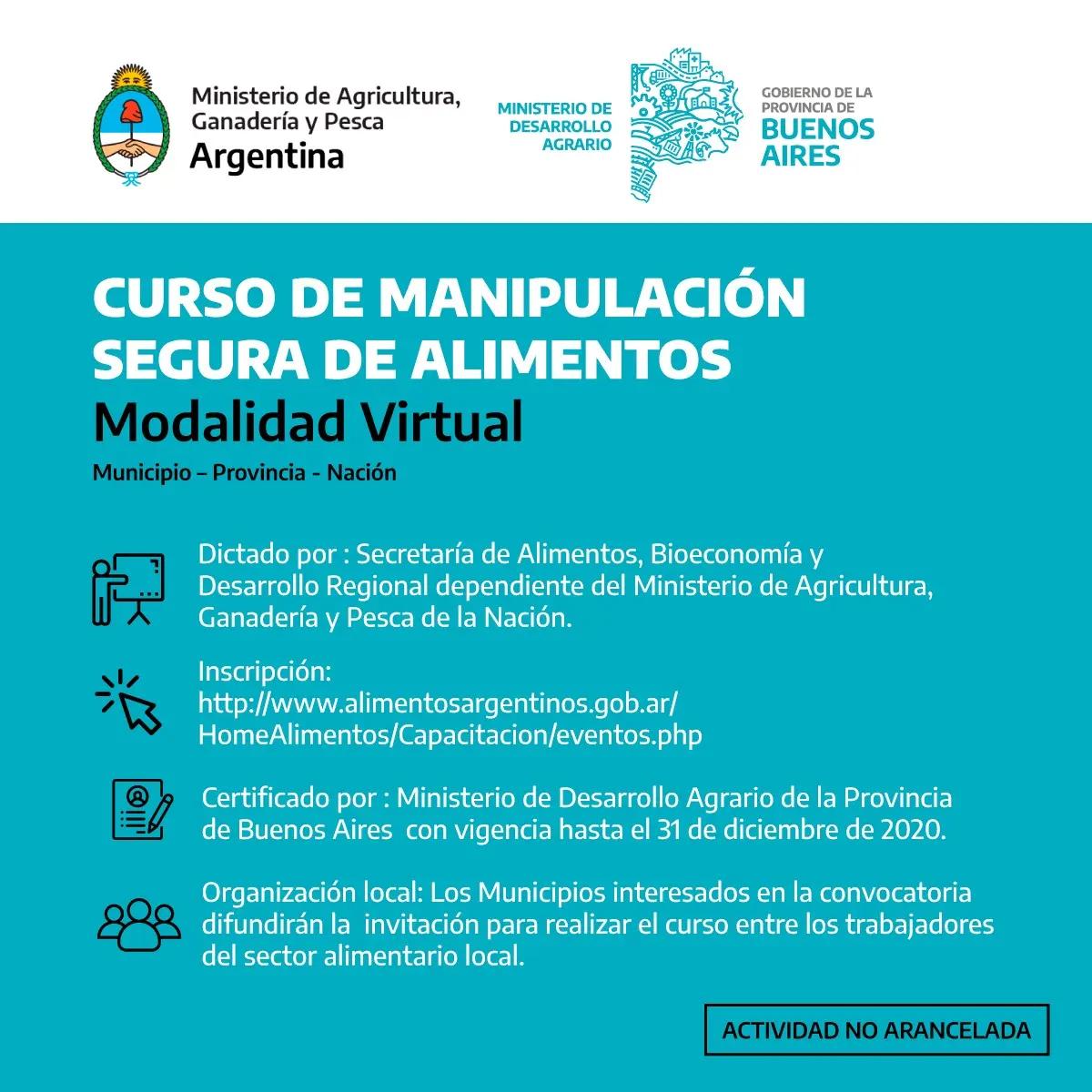 cuanto dura el curso manipulador de alimentos - Cuántos años dura el curso de manipulación de alimentos
