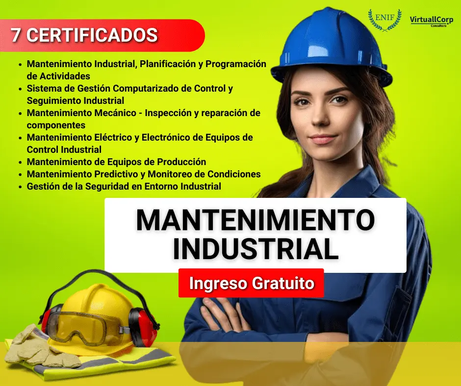 curso mantenimiento industrial online - Cuántos años dura la carrera de mantenimiento industrial