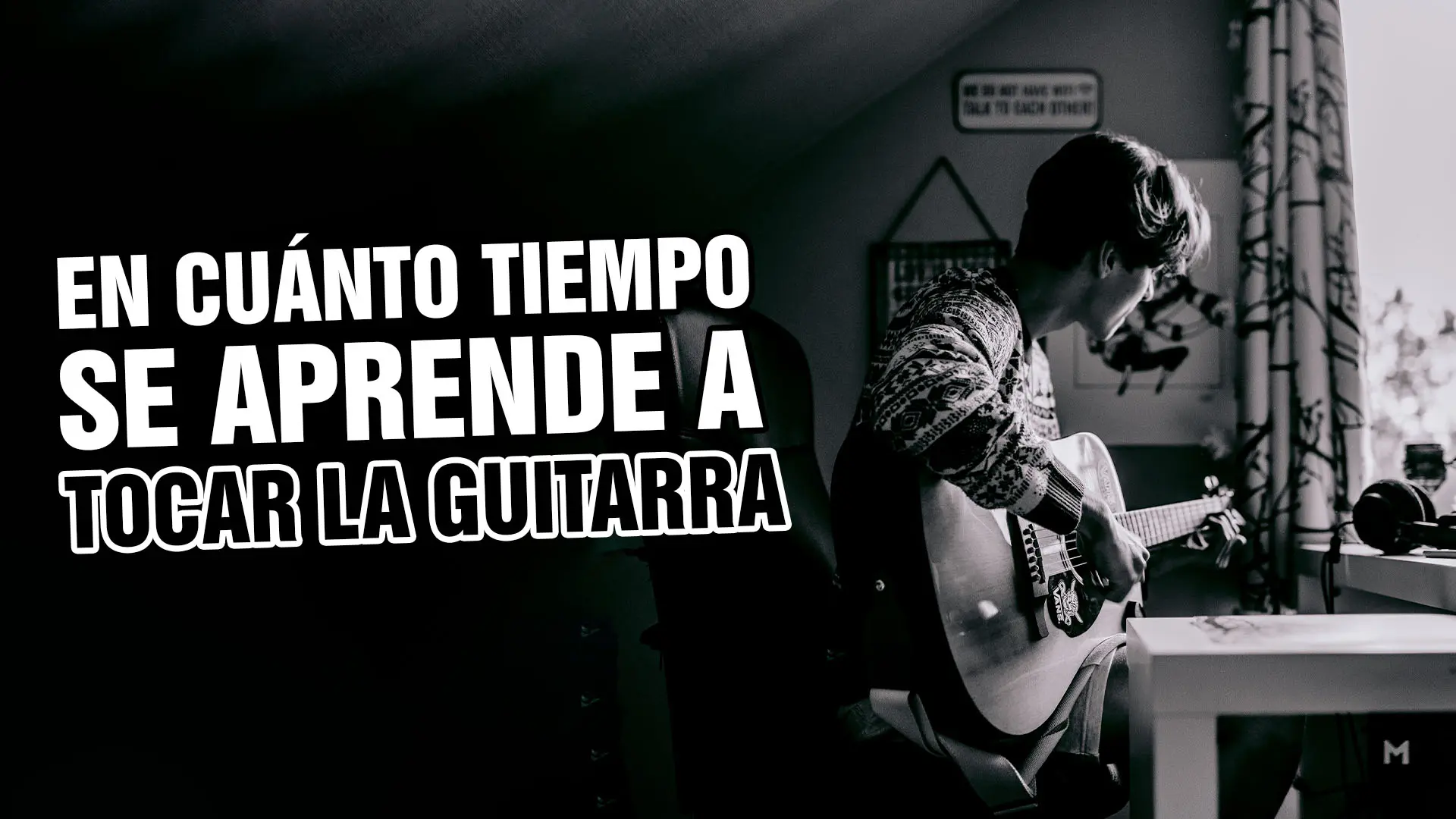 curso de guitarra - Cuántos años se tarda en aprender a tocar la guitarra