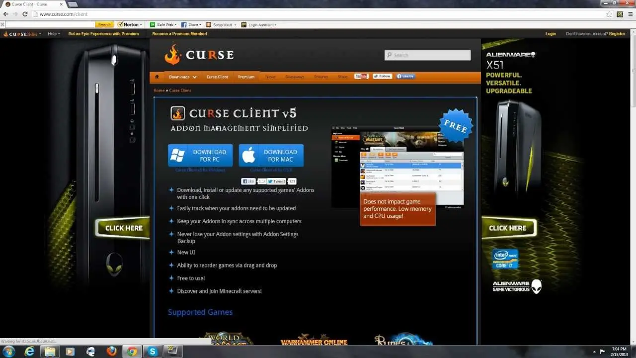 curse client wow addons - Does CurseForge support WoW classic addons