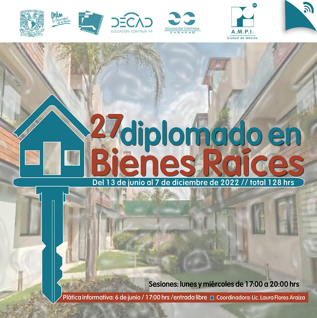 curso de bienes raices mexico - Dónde estudiar bienes raíces en México