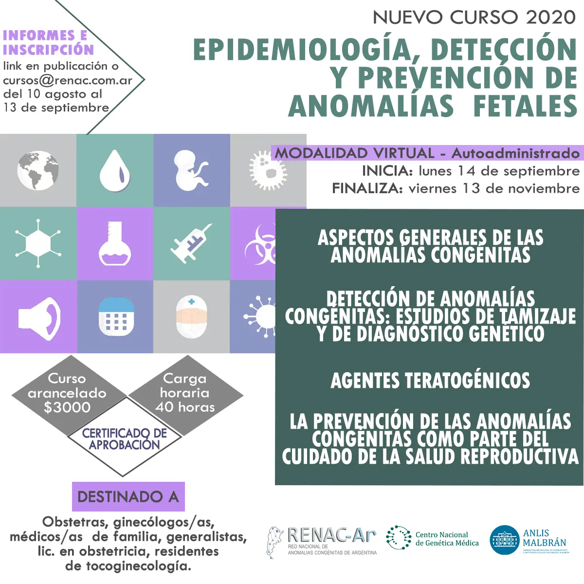 cursos de epidemiologia a distancia en argentina - Dónde estudiar Epidemiología en Argentina