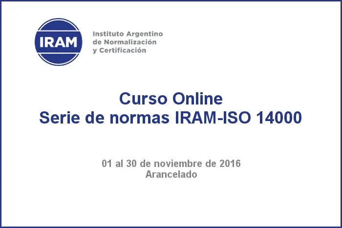 iram cursos - Dónde leer las normas IRAM