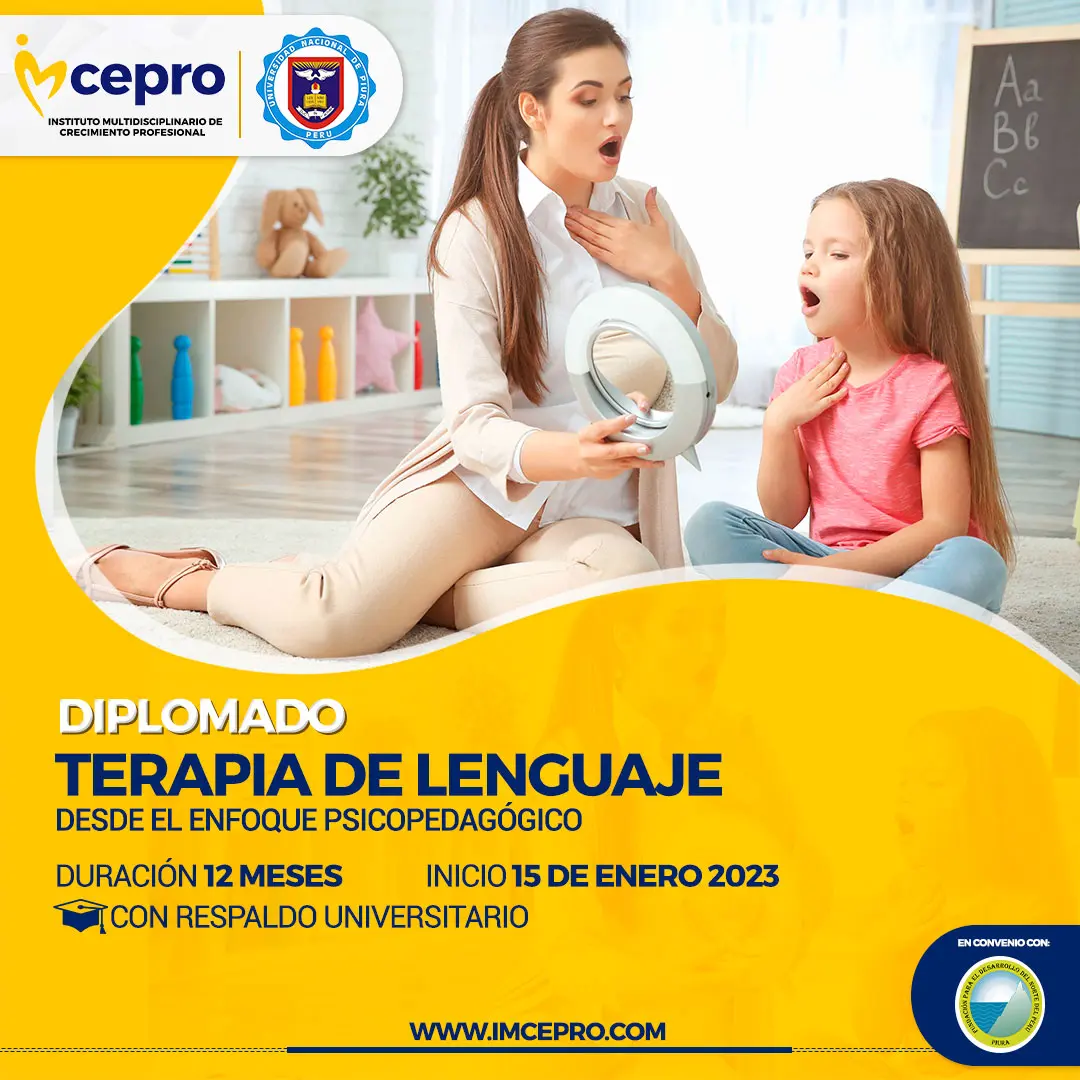 cursos de terapia de lenguaje en lima - Dónde puedo estudiar para ser terapeuta de lenguaje