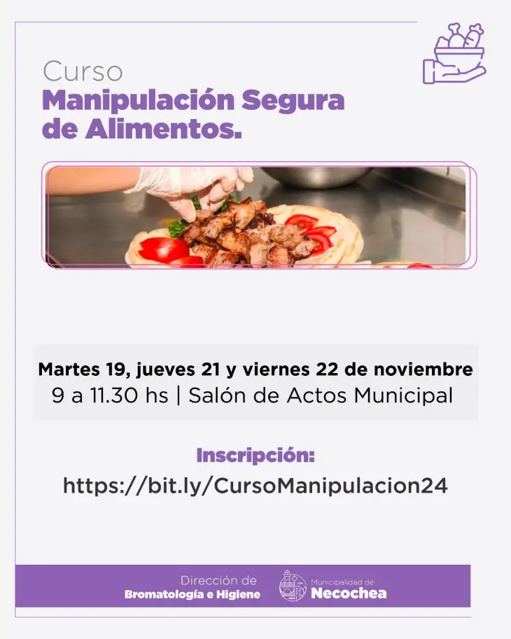 direccion curso manipulacion de alimentos - Dónde saco el permiso de manipulación de alimentos