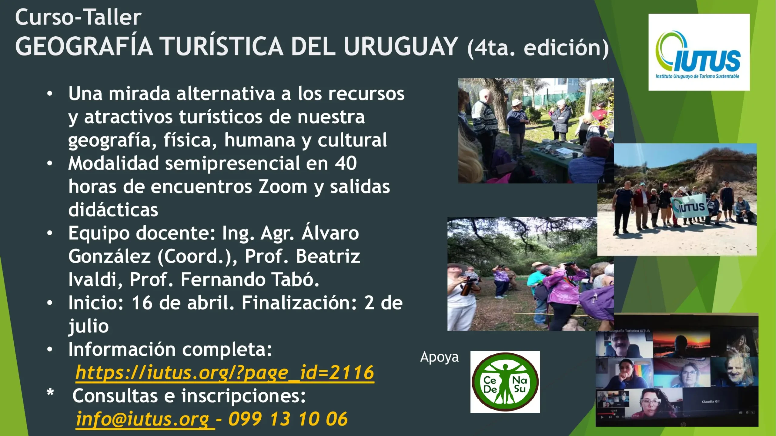 curso de guia turistico en uruguay - Dónde se estudia turismo en Uruguay