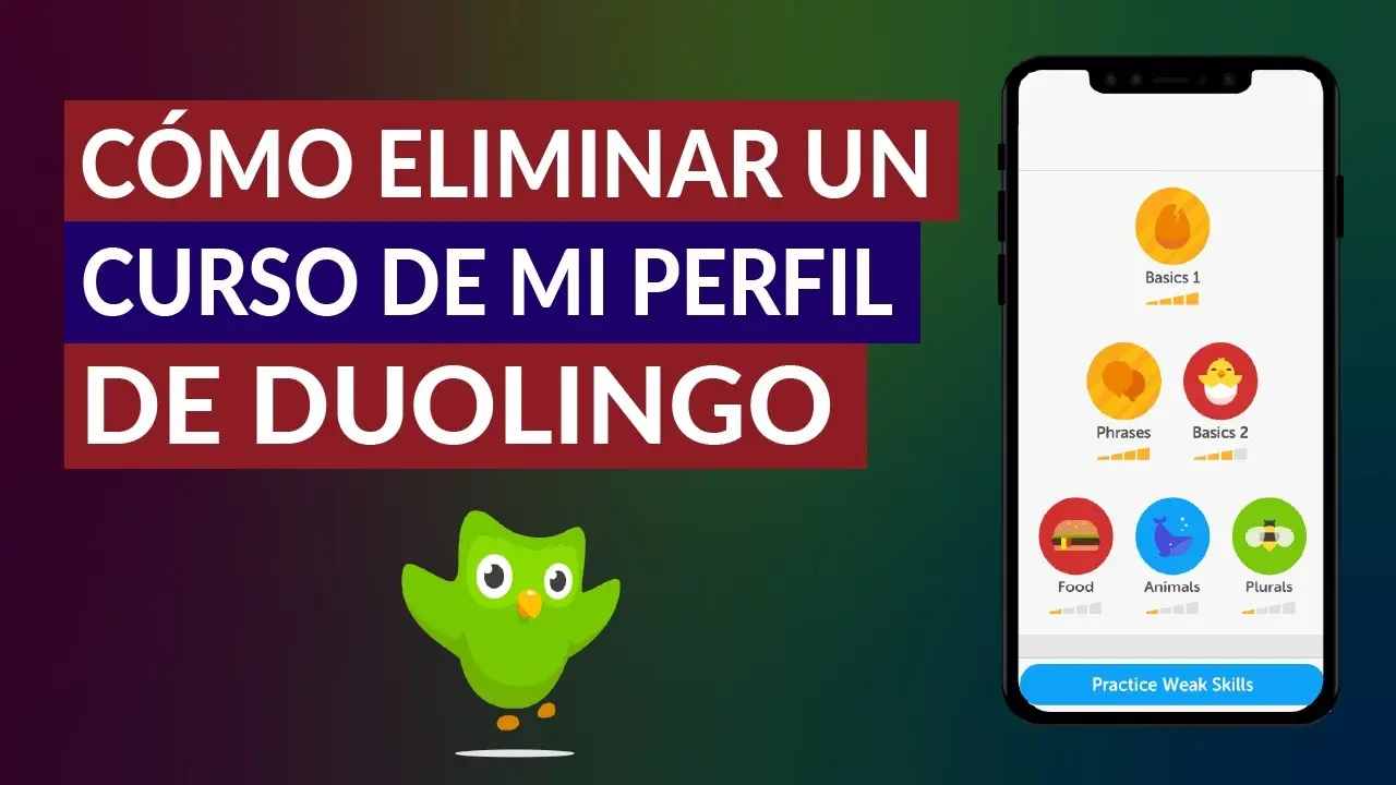 como borrar un curso de duolingo - Puedes eliminar un curso en Duolingo