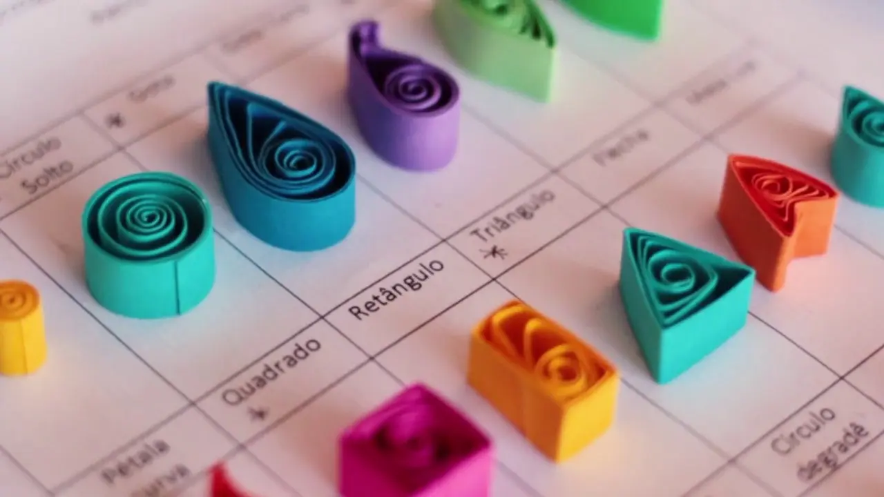 curso de quilling - Puedes usar papel de construcción para hacer quilling