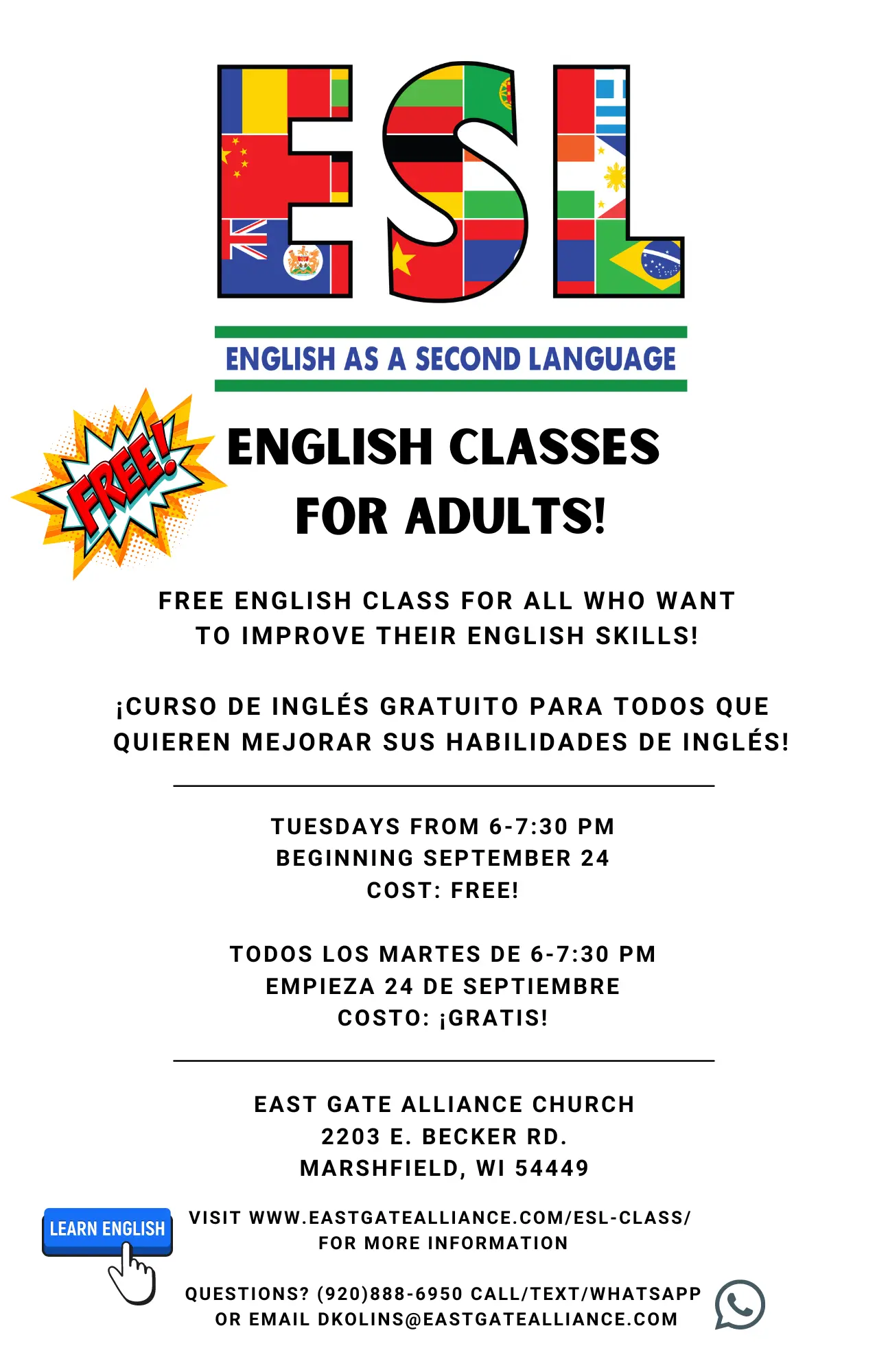 curso esl - Puedo aprender ESL en línea