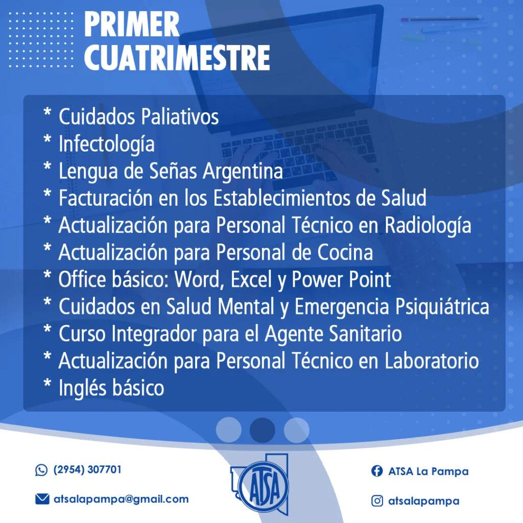 cursos fatsa - Qué cubre la ospsa