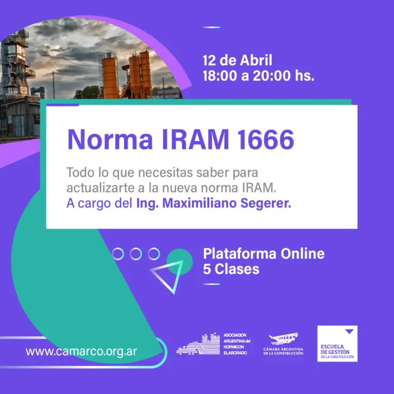 cursos normas iram - Qué dice la norma IRAM 2502
