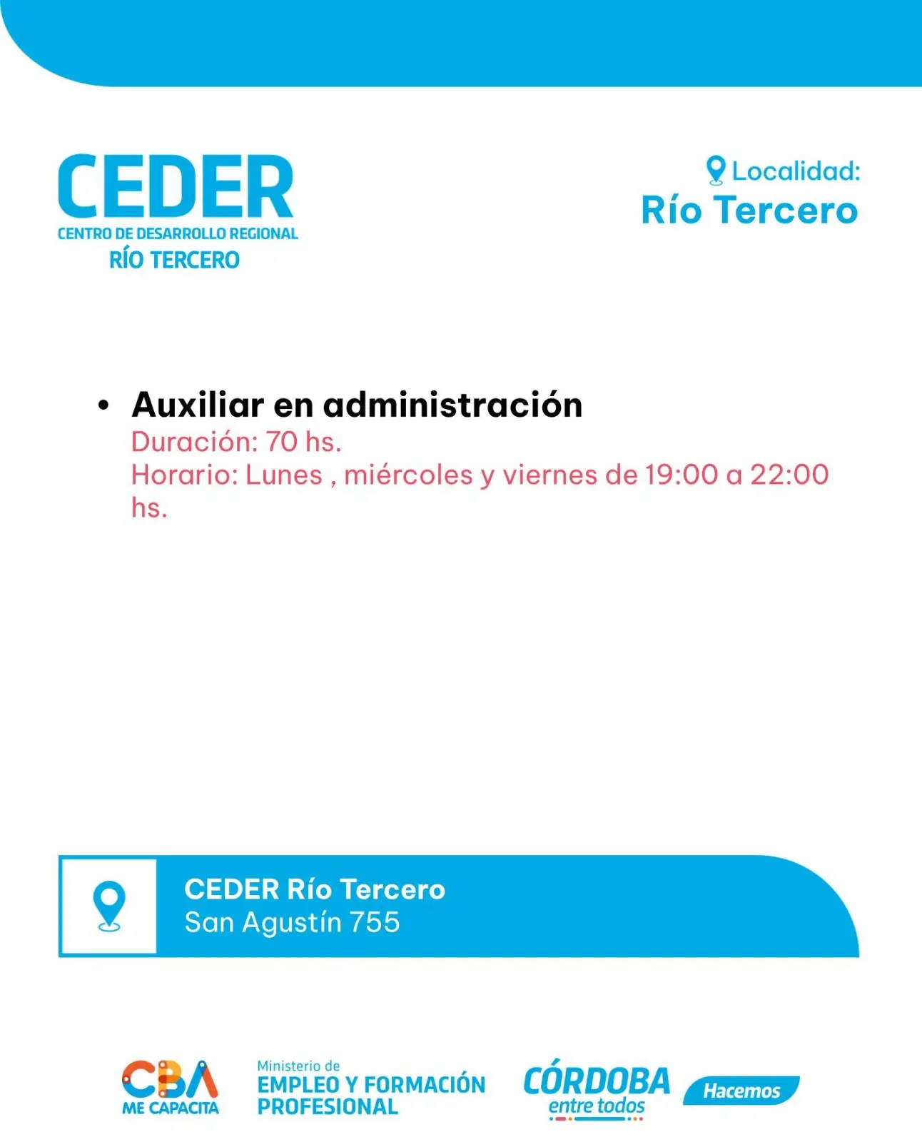 ceder cordoba cursos - Qué es el Ceder Córdoba