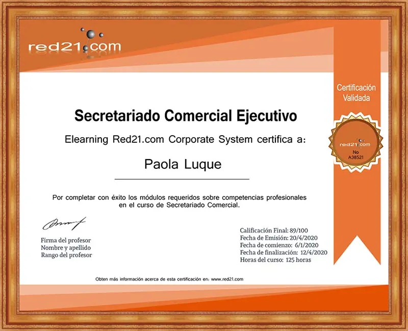 curso de secretariado comercial - Qué es el secretariado comercial
