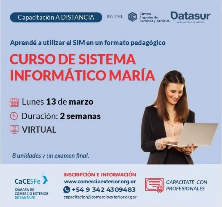 curso sim - Qué es el sistema María