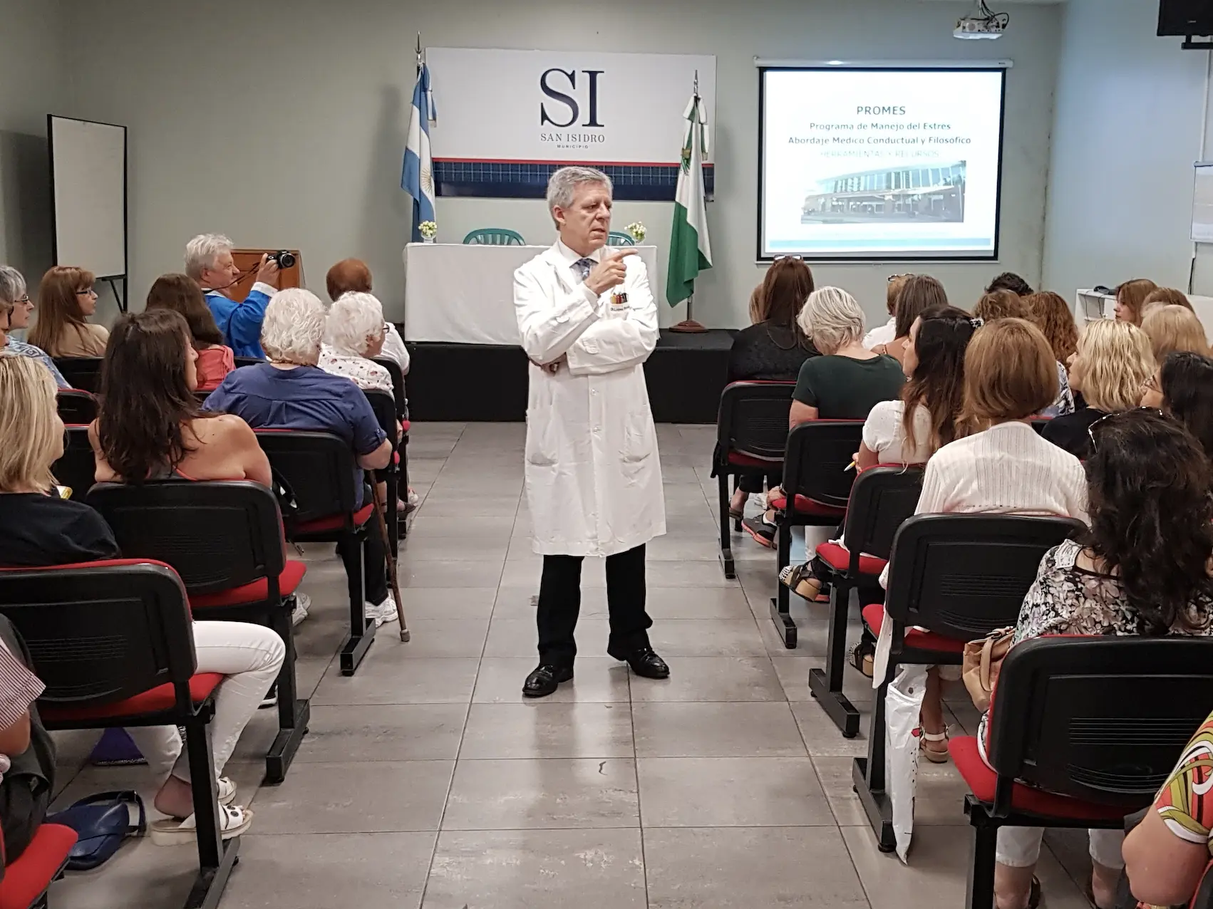 curso stress hospital san isidro - Qué es la huella digital del estrés
