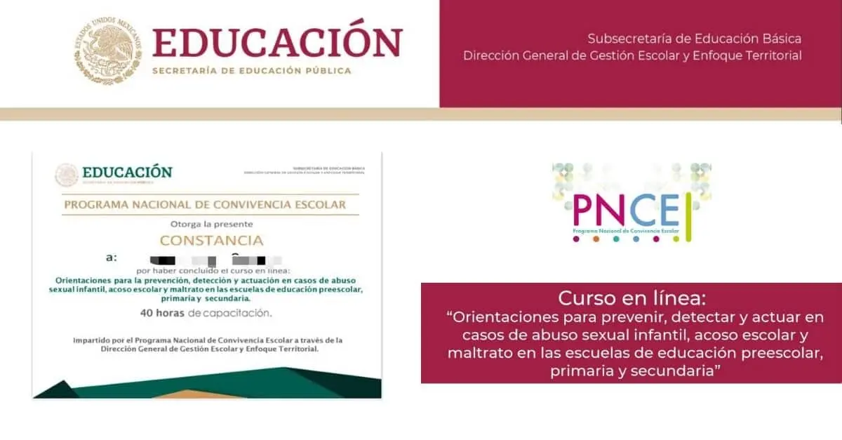 pnce curso - Qué es la PNCE