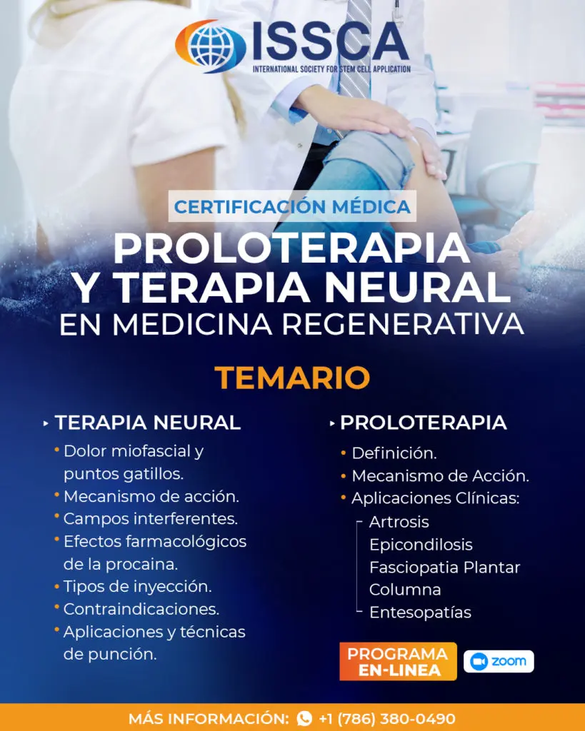 curso de terapia neural - Qué es lo que se inyecta en la terapia neural