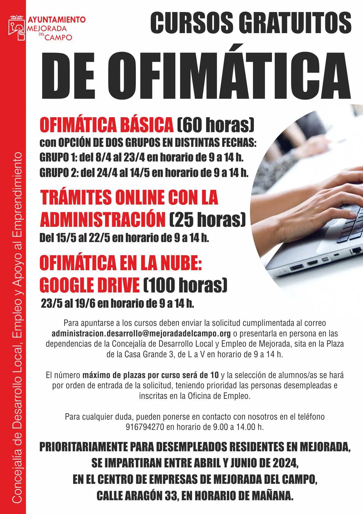 cursos gratuitos de ofimatica para desempleados - Qué es ofimática nivel básico