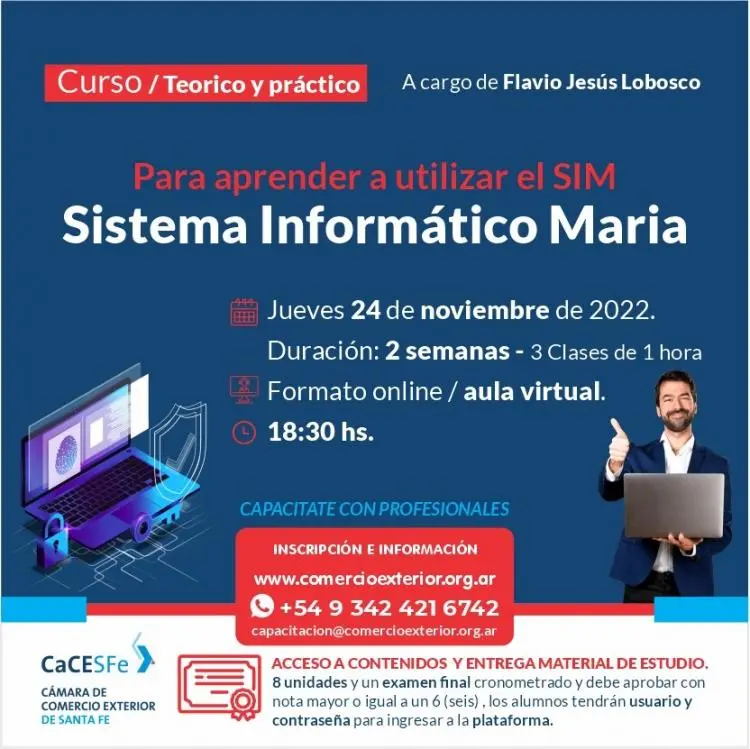 curso sim camara de comercio - Qué es SIM en comercio exterior