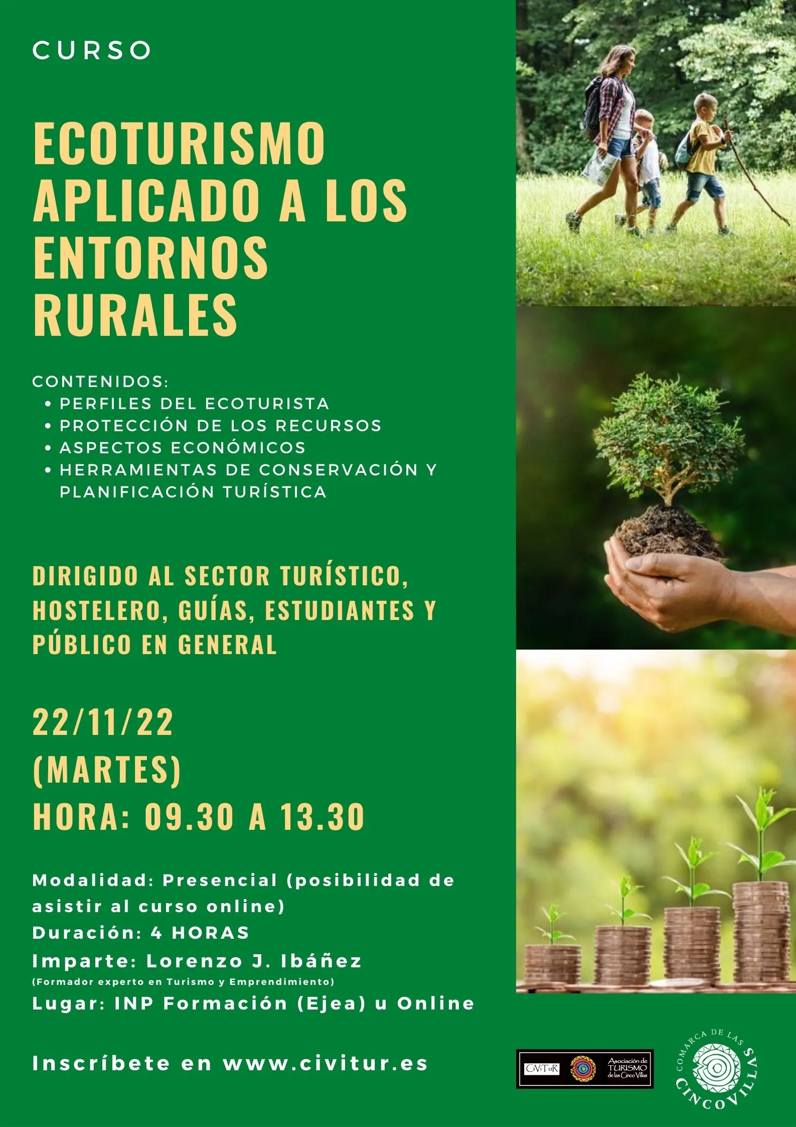 curso ecoturismo - Qué es un curso de Ecoturismo