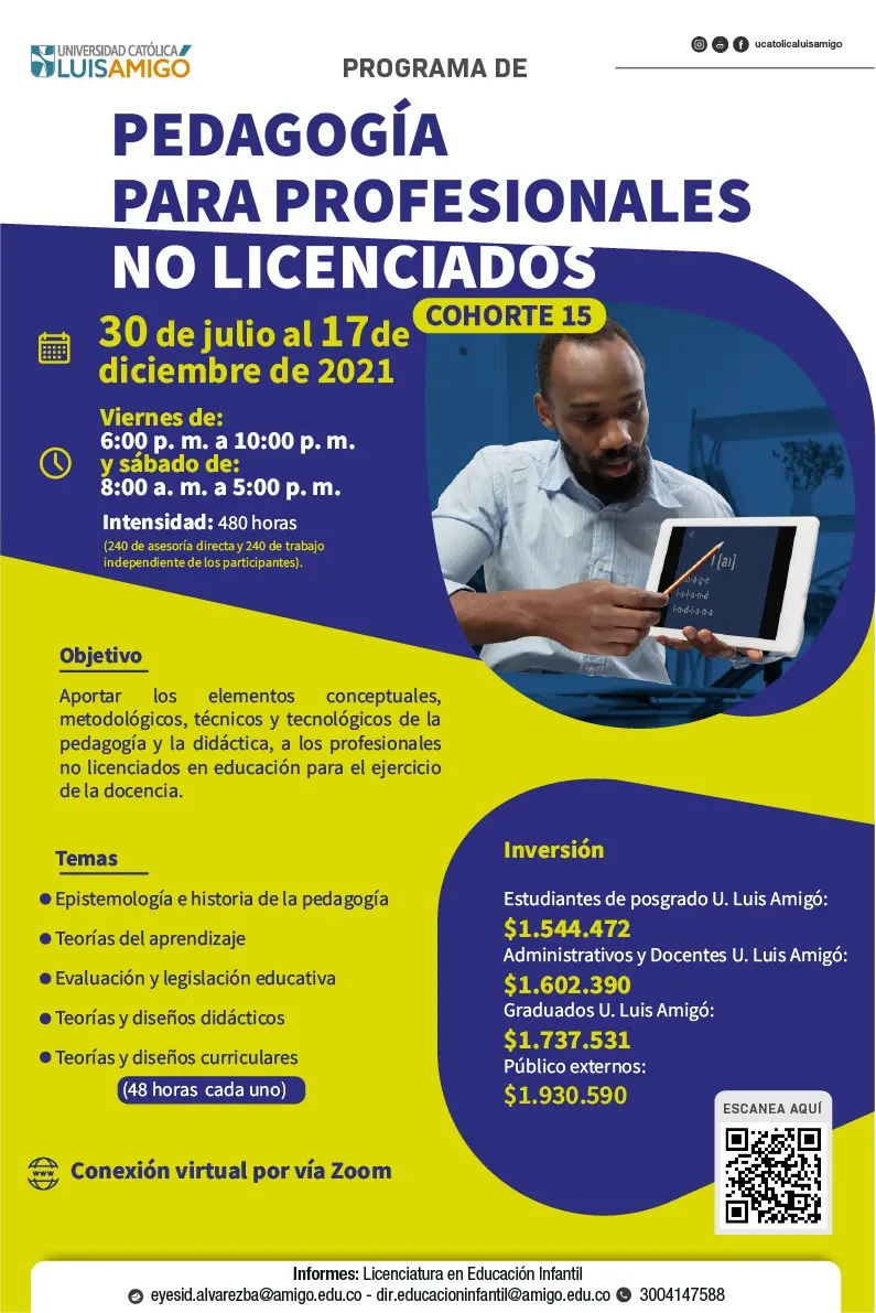 curso de pedagogía para profesionales - Qué es un curso de pedagogía