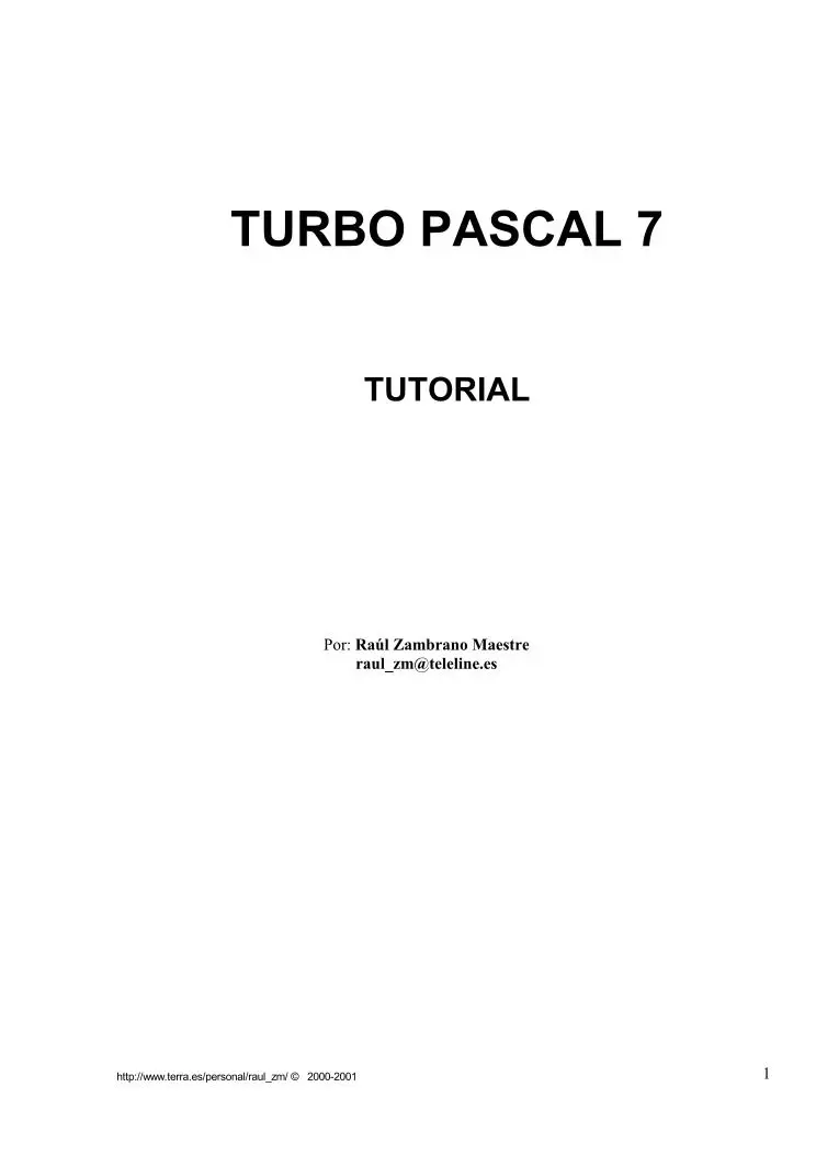 Curso de Turbo Pascal: Guía Completa para Principiantes y Expertos - Qué es un operador en Turbo Pascal curso de turbo pascal - Qué es un operador en Turbo Pascal