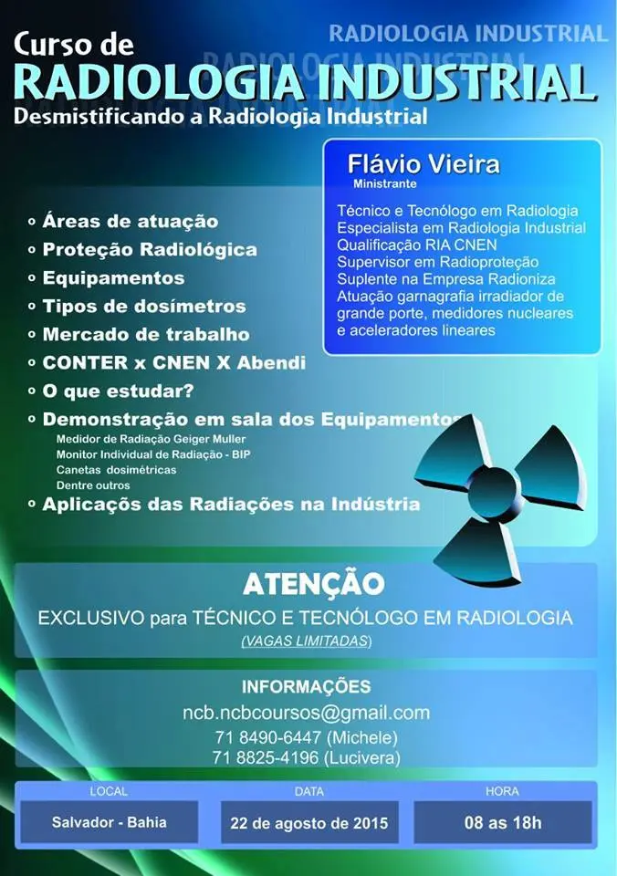 curso radiologia industrial - Qué es un radiólogo industrial