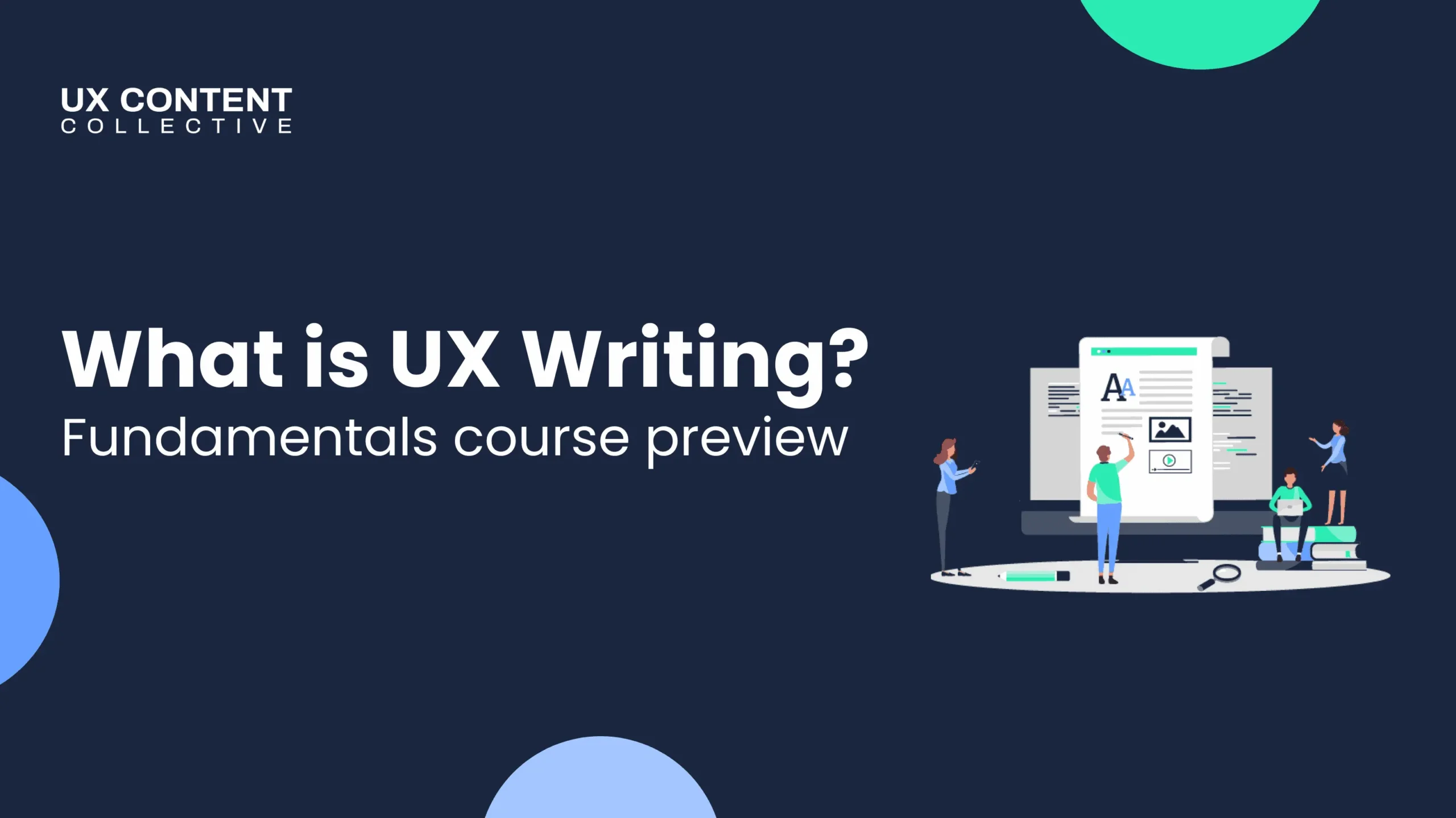 ux writing curso - Qué es un redactor UX