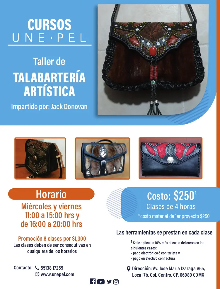 curso de talabarteria gratis - Qué es un taller de talabartería