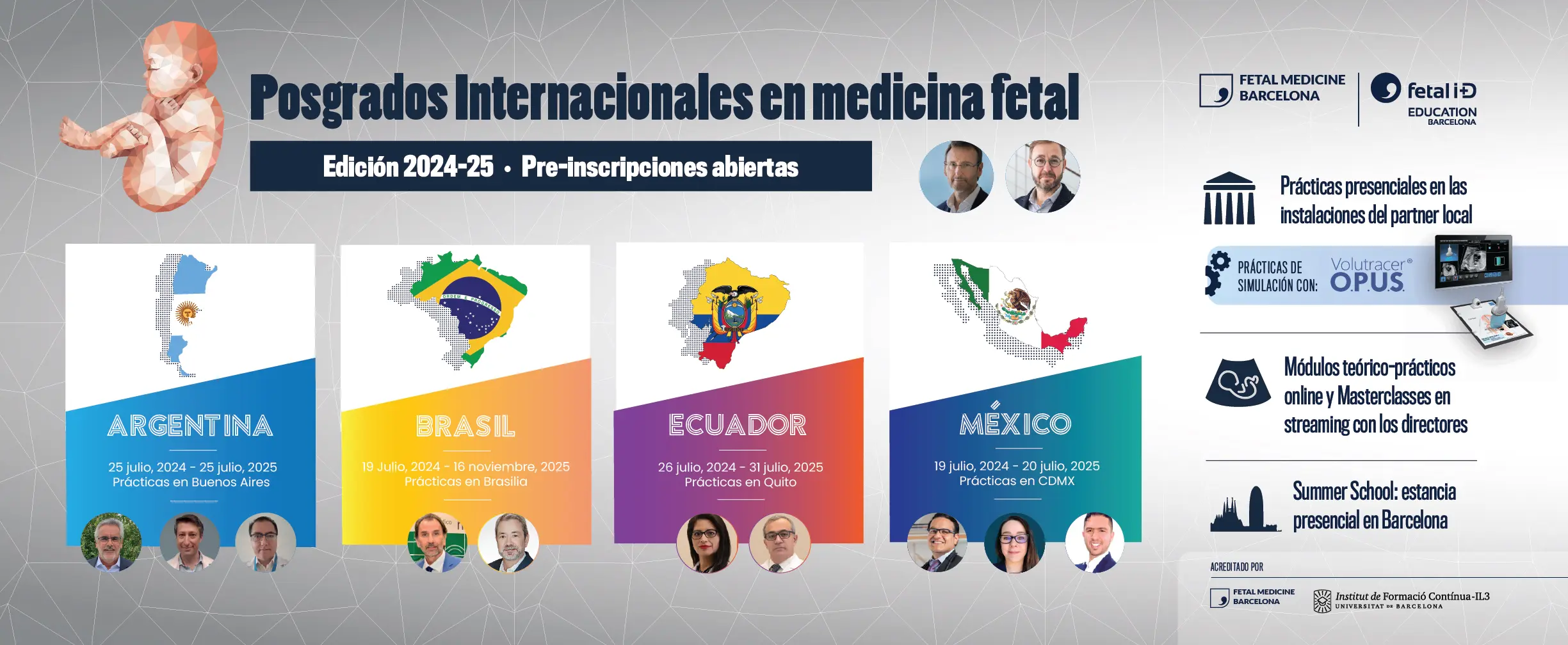 fetal medicine barcelona cursos - Qué estudia la medicina fetal