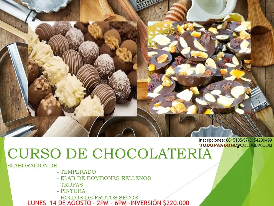cursos de chocolateria zona sur - Qué estudia un chocolatero