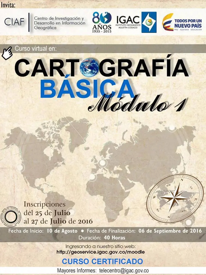 curso de cartografia - Qué estudian en cartografía