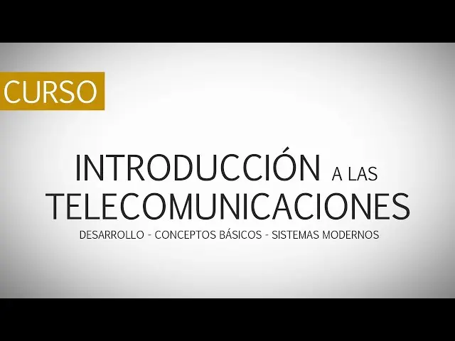 curso basico de telecomunicaciones - Qué estudian los de telecomunicaciones
