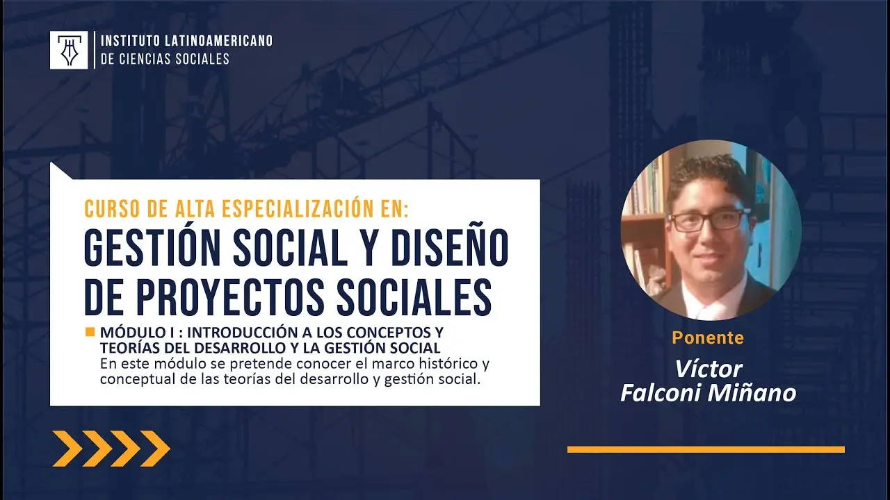 curso gestion proyectos sociales - Qué estudiar para hacer proyectos sociales
