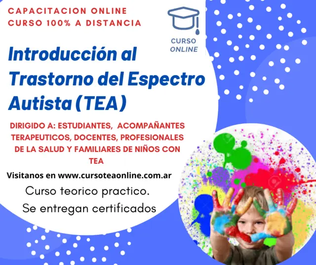 curso tea - Qué estudiar para trabajar con TEA