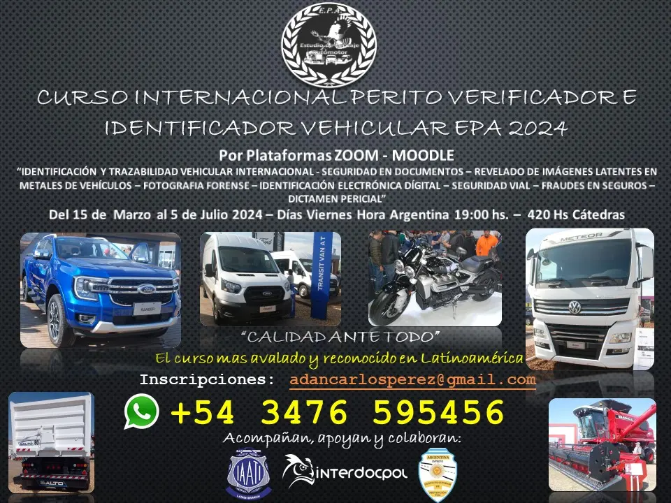 perito automotor curso - Qué estudios hay que tener para ser perito de coches