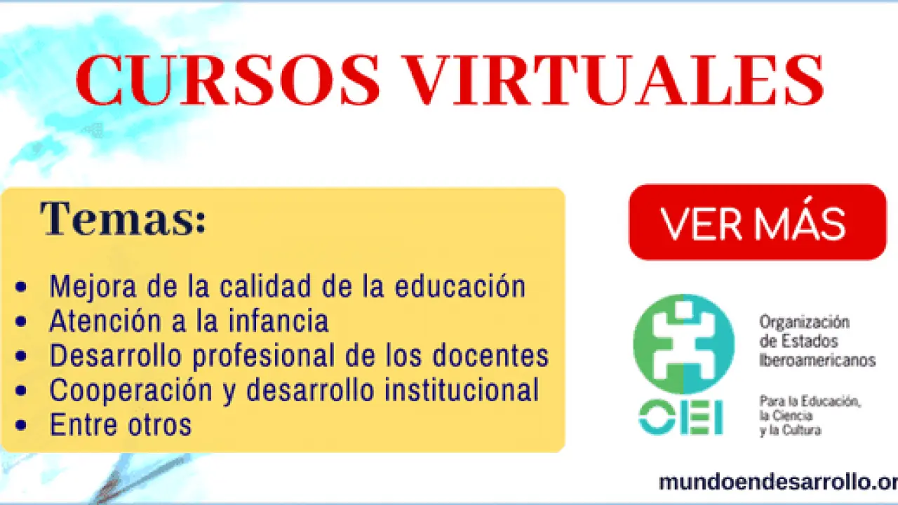 cursos oei - Qué hace la OEI