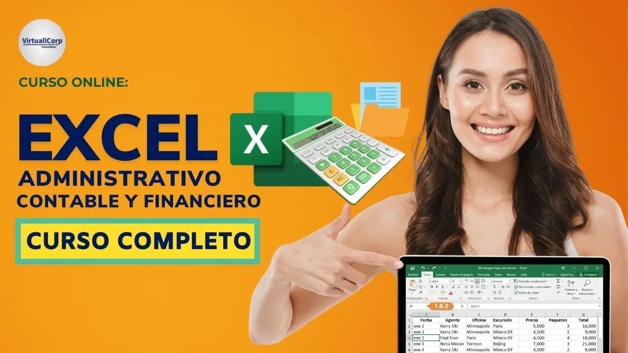 curso excel administrativo - Qué hace un asistente administrativo en Excel