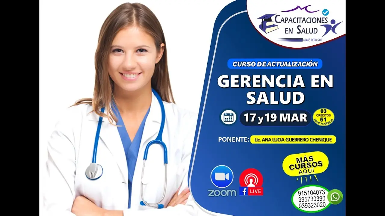 cursos de gerencia en salud - Qué hace un especialista en gerencia en salud