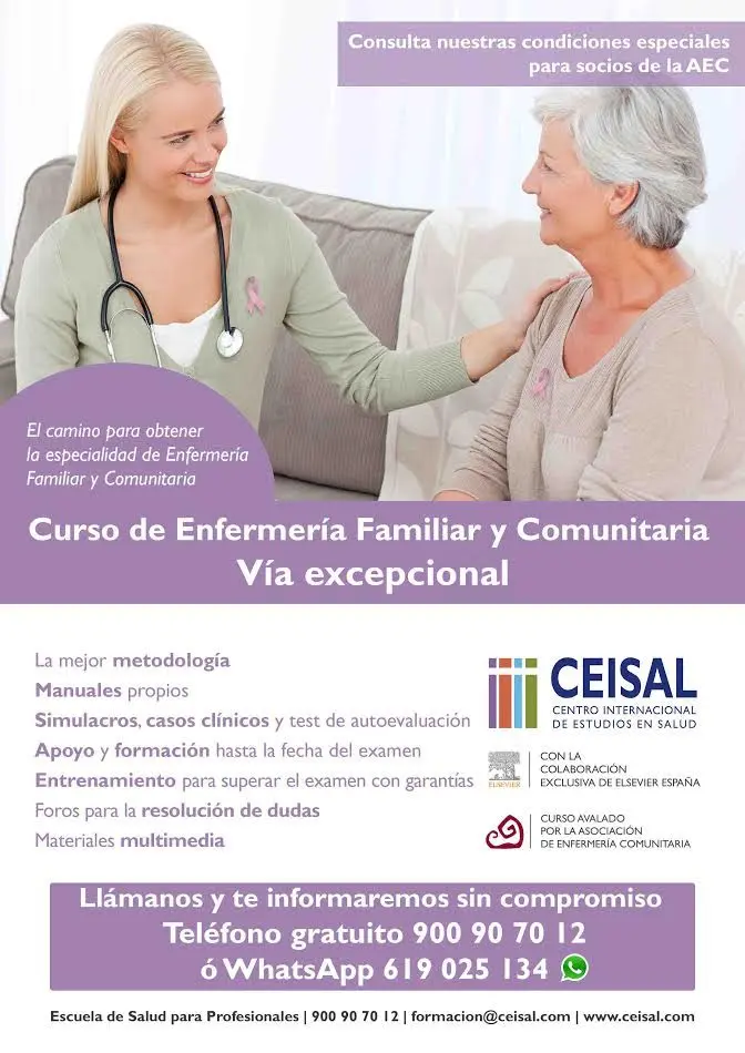 curso enfermeria comunitaria - Qué hace una enfermera o enfermero comunitario